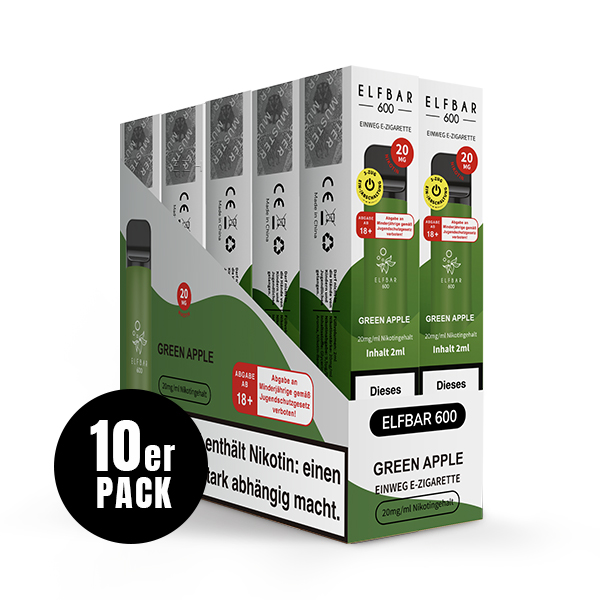 Elfbar 600 CP - Green Apple