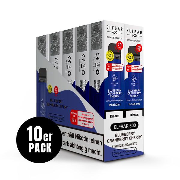 Elfbar 600 CP - Blueberry Cranberry Cherry