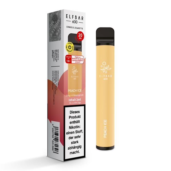 Elfbar 600 CP - Peach Ice