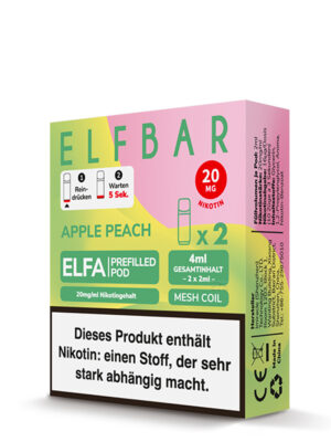 ELFA CP Prefilled Pod - Apple Peach