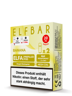ELFA CP Prefilled Pod - Banana