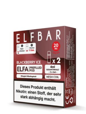 ELFA CP Prefilled Pod - Blackberry Ice