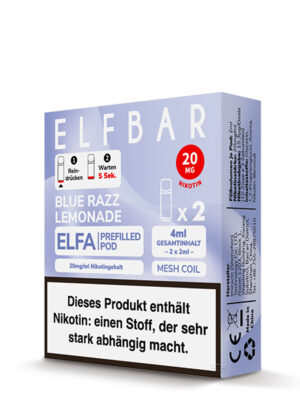 ELFA CP Prefilled Pod - Blue Razz Lemonade