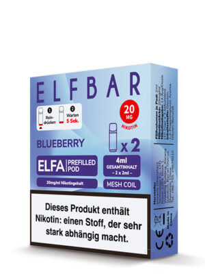 ELFA CP Prefilled Pod - Blueberry