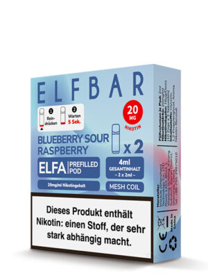 ELFA CP Prefilled Pod - Blueberry Sour Raspberry
