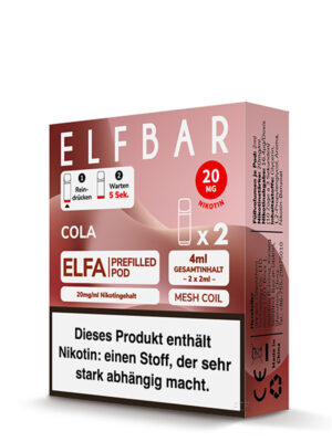 ELFA CP Prefilled Pod - Cola