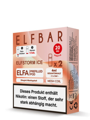 ELFA CP Prefilled Pod - Elfstorm (zuvor Elfergy)