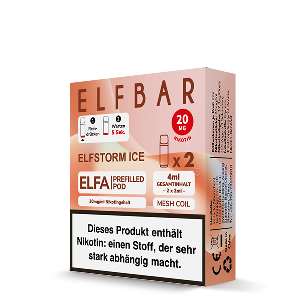 ELFA CP Prefilled Pod - Elfstorm (zuvor Elfergy)