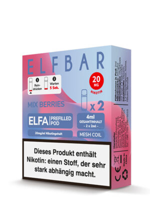 ELFA CP Prefilled Pod - Mix Berries