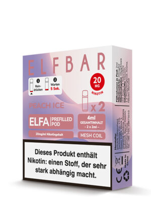 ELFA CP Prefilled Pod - Peach Ice