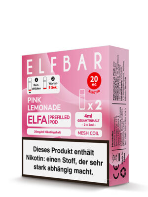 ELFA CP Prefilled Pod - Pink Lemonade
