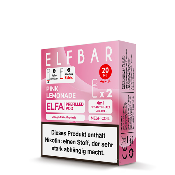 ELFA CP Prefilled Pod - Pink Lemonade