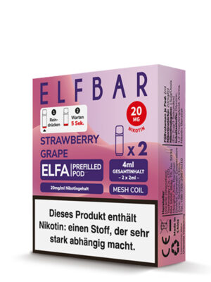 ELFA CP Prefilled Pod - Strawberry Grape
