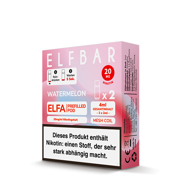 ELFA CP Prefilled Pod - Watermelon